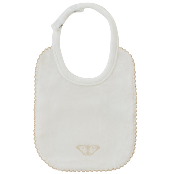 Kipp Baby White Stone Flutter Bib