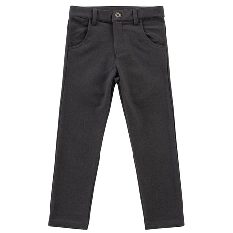 Kipp Charcoal Brandi Slim Stretch Pant