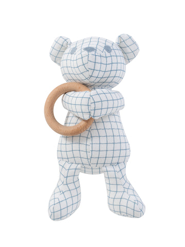 Kipp Baby Blue Teddy Au Pane Plush Toy