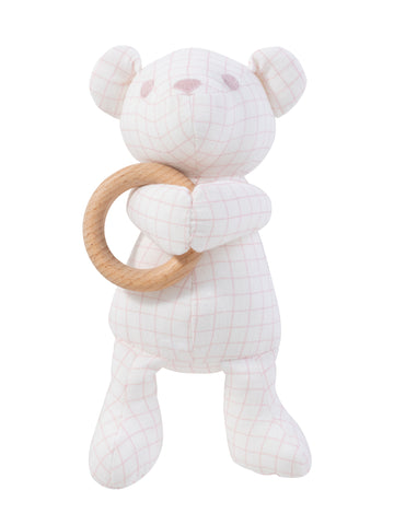 Kipp Baby Pink Teddy Au Pane Plush Toy