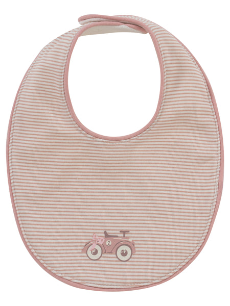Kipp Baby Pink Carrera Bib
