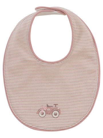 Kipp Baby Pink Carrera Bib