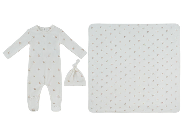 Kipp Baby Pink Petits Amis 3 PC Set
