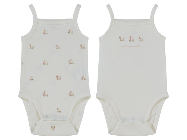 Kipp Baby Pink Petits Amis Onesie Set