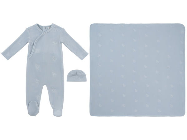 Kipp Baby Blue Whinny 3 PC Set