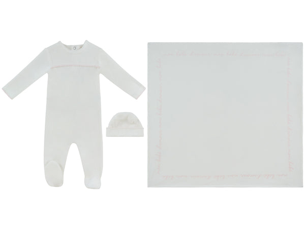 Kipp Baby Pink Mon Bebe D'Amour 3 PC Set