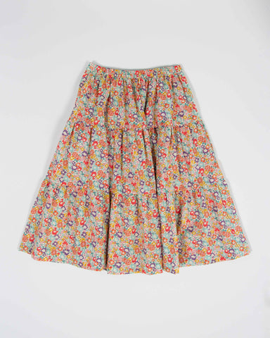 Tangerine Michelle Liberty Midi Skirt