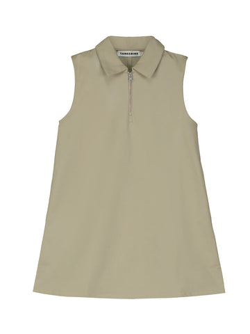 Tangerine Polo Dress