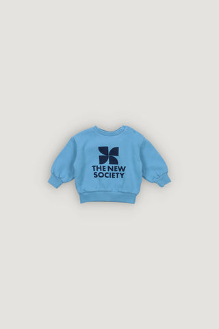The New Society Baby Cyaneus Logo Sweatshirt