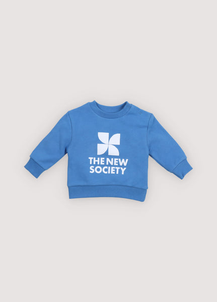 The New Society Baby Iris Whisper TNS Logo Sweatshirt