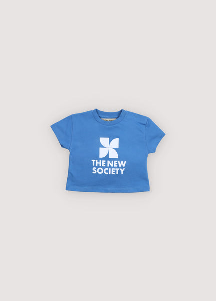 The New Society Baby Iris Whisper TNS Logo T-shirt