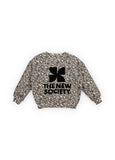 The New Society Nelia Print Logo Sweatshirt