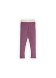 The New Society Grape Bliss Rib Tee + Legging Set
