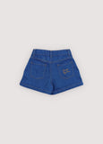 The New Society Blue Denim Tulip Shorts