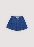 The New Society Blue Denim Tulip Shorts