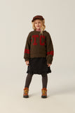 The Campamento Grey Velour Skirt
