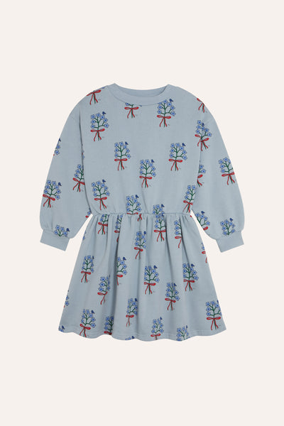 The Campamento Light Blue Bouquets Dress