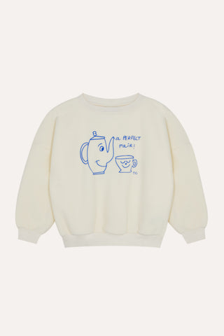 The Campamento Ecru A Perfect Pair Polar Sweatshirt