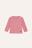 The Campamento Baby Pink Flowers T-shirt + Legging Set
