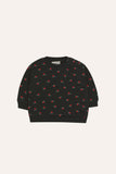 The Campamento Baby Grey Flowers Sweatshirt + Legging Set