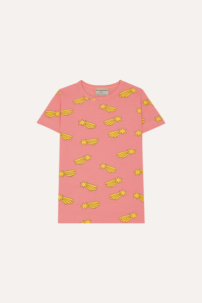The Campamento Pink Falling Stars All Over T-shirt