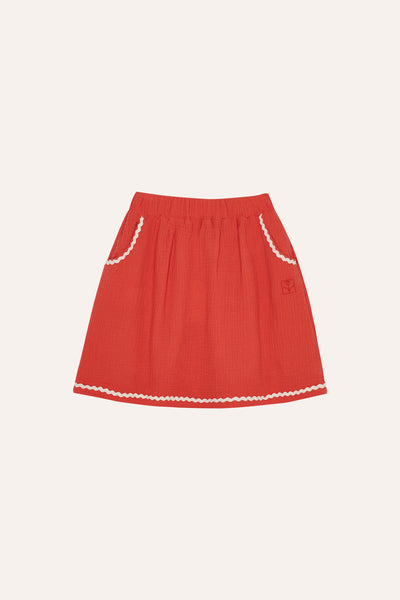 The Campamento Red Bambula Skirt