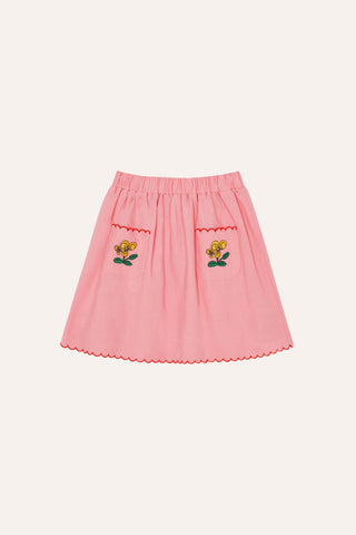 The Campamento Pink Flowers Skirt