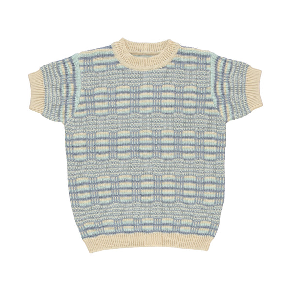 Bebe Organic Thomas Lagoon Knit Top