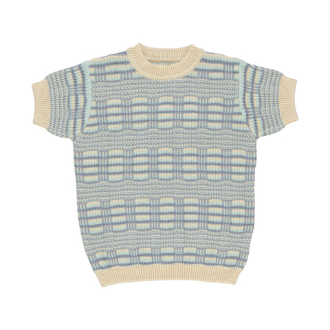 Bebe Organic Thomas Lagoon Knit Top