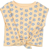 Louis Louise Light Yellow Sponge Flower T-shirt + Short Set