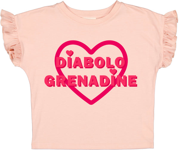 Louis Louise Pink Diabolo Naomie T-shirt