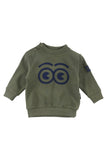 Loud Apparel Baby Green Club Sweatshirt + Book Leggings
