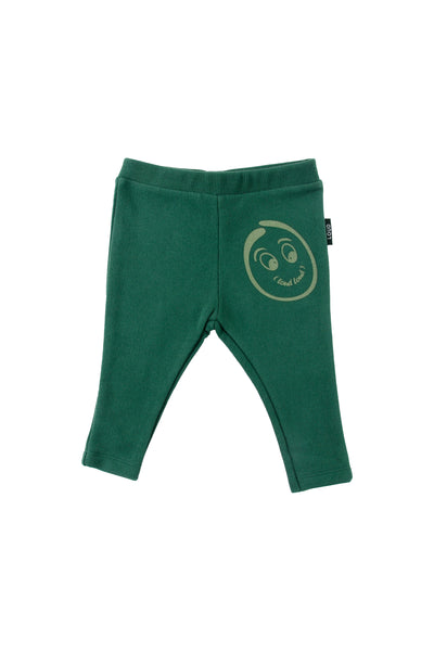 Loud Apparel Baby Dark Green/Sage Sand Leggings