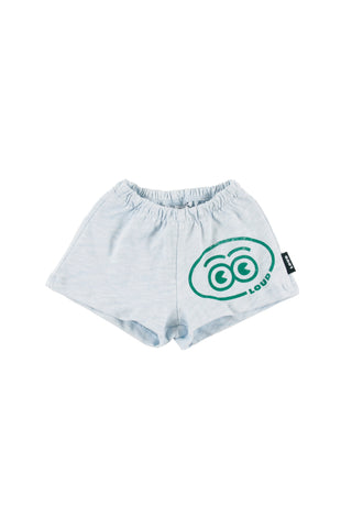 Loud Apparel Baby Delicate Blue Fragola Shorts