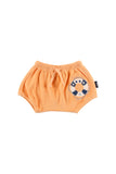 Loud Apparel Baby Soft Orange Top + Bloomer Set