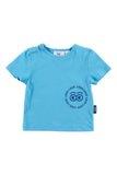 Loud Apparel Baby Cyan Blue/Blue T-shirt + Shorts Set