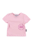 Loud Apparel Baby Soft Pink/Rose T-shirt + Shorts Set