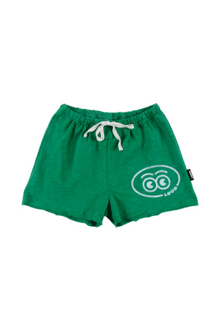 Loud Apparel Green Luna Shorts