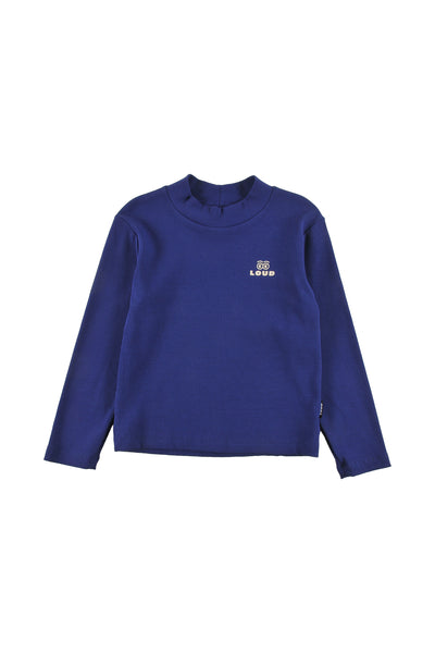 Loud Apparel Baby Navy Blue Logo Board T-shirt
