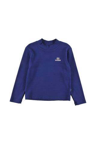 Loud Apparel Baby Navy Blue Logo Board T-shirt