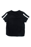 Loud Apparel Felicita Black Relaxed Fit T-shirt