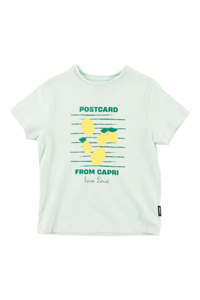 Loud Apparel Jade/Lemons Print T-shirt