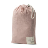 Domani Home 3 Piece Pink Crib Set in Pouch with Inserts Included