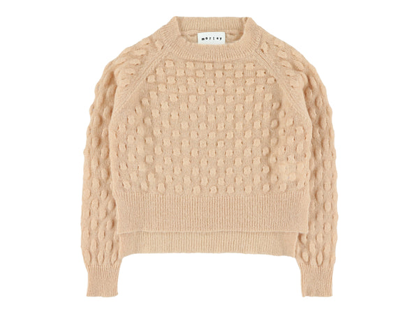 Morley Blush Vicky Waffle Sweater