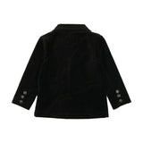 Lil Legs Black Velvet Blazer