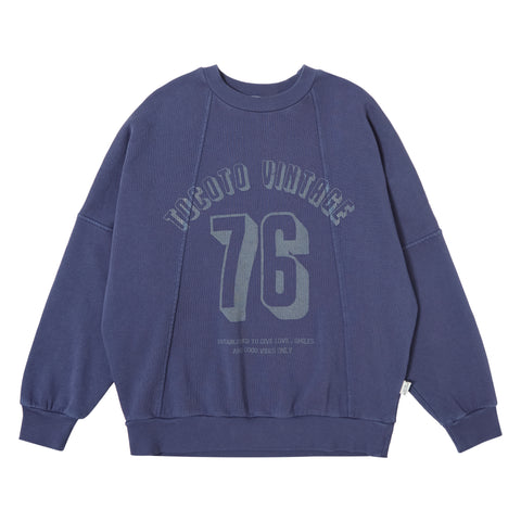 Tocoto Vintage Navy 76 Sweatshirt