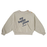 Tocoto Vintage Brown My Happy Place Sweatshirt + Pant Set