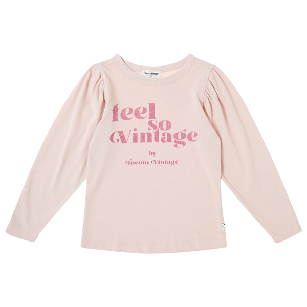 Tocoto Vintage Pink Feel So Vintage T-shirt