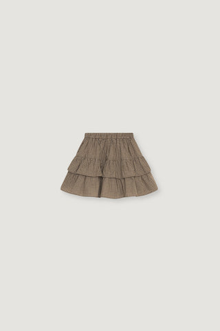 The New Society Wander Check Skirt