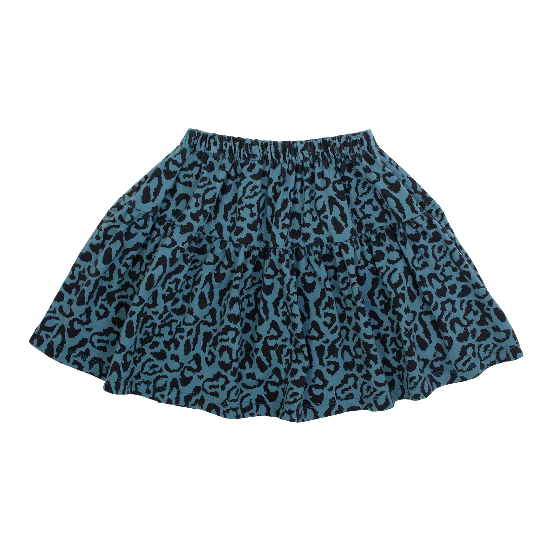 Wynken Forest Green Animal Print Stelle Skirt – Panda and Cub